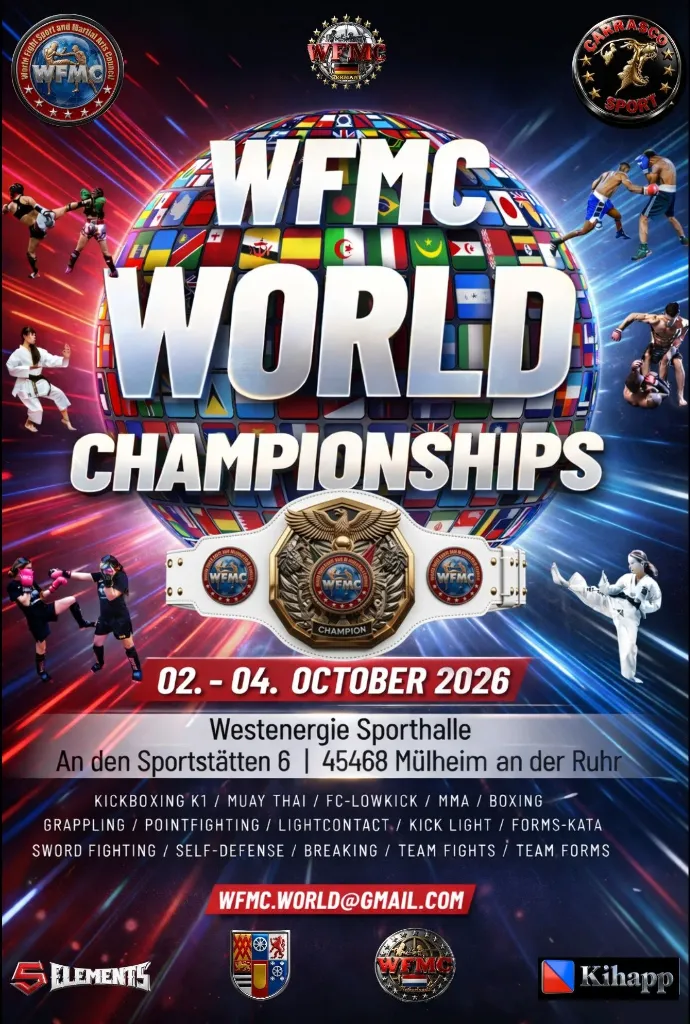 WFMC World Championships 2026 Poster