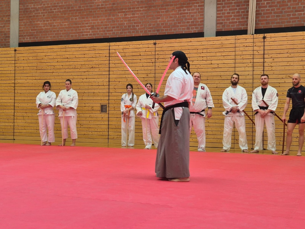 Kenjutsu & Doppelschwert auf der Tatami